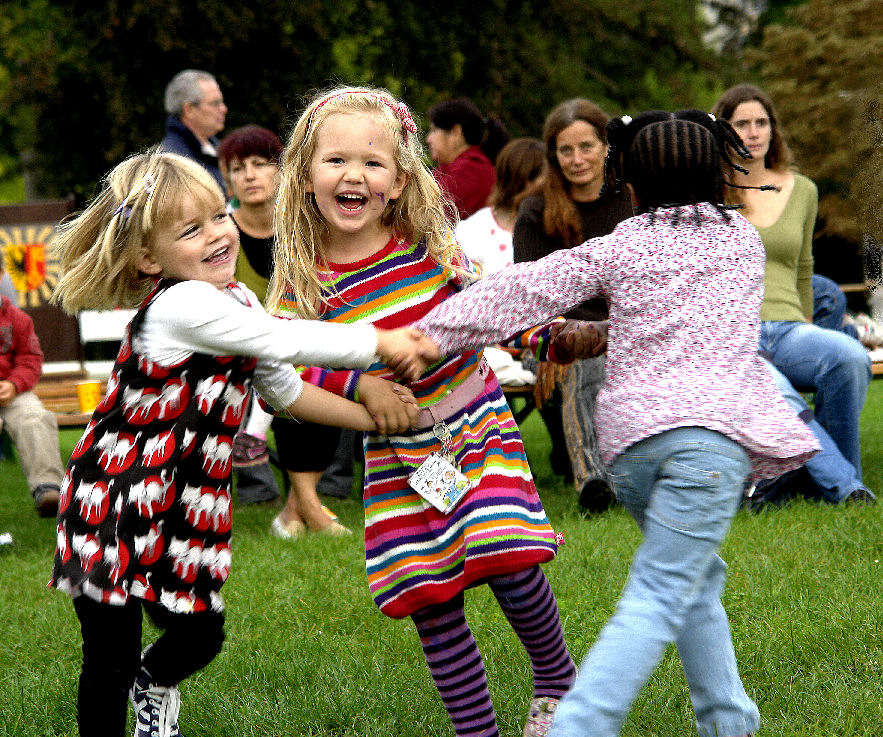 Children Sharing Love